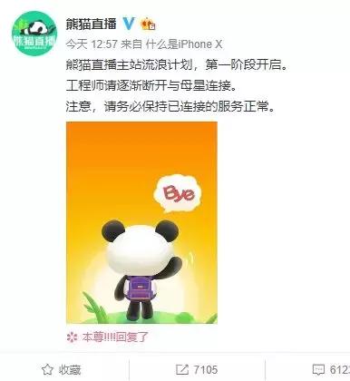 熊猫直播是怎么凉的？